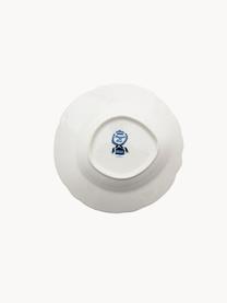 Assiette creuse en porcelaine Classic On Acid, Porcelaine, Blanc, tons bleus, Ø 25 cm