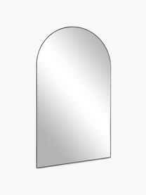 Specchio pendente grande Finley, Cornice: metallo rivestito, Superficie dello specchio: lastra di vetro, Nero, Larg. 110 x Alt. 190 cm