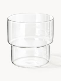 Mundgeblasene Wasserkaraffe Gustave mit Wassergläsern, 5er-Set, Borosilikatglas, Transparent, Set mit verschiedenen Größen