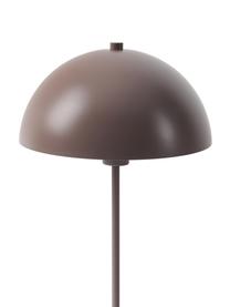 Stehlampe Matilda in Dunkelbraun, Lampenschirm: Metall, pulverbeschichtet, Lampenfuß: Metall, pulverbeschichtet, Dunkelbraun, H 164 cm