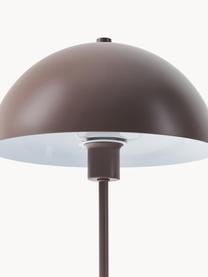 Stehlampe Matilda in Dunkelbraun, Lampenschirm: Metall, pulverbeschichtet, Lampenfuß: Metall, pulverbeschichtet, Dunkelbraun, H 164 cm