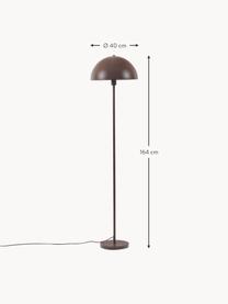 Lampadaire Matilda, Brun, Ø 40 x haut. 164 cm