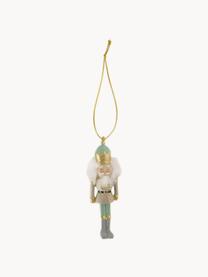 Kerstboomhangers Archie, set van 3, Kunststof, Beige, mintgroen, roze, B 2 x H 10 cm