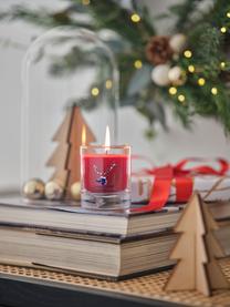 Świąteczna świeca zapachowa Christmas Joy (cynamon, goździk, słodka wanilia), Cynamon, goździk, słodka wanilia, Ø 8 x W 12 cm