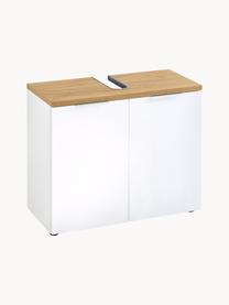 Meuble sous vasque Julian, larg. 70 cm, Blanc, bois, larg. 70 x haut. 58 cm