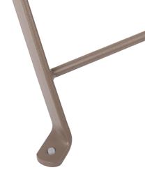 Set tavolo e sedie da balcone in metallo Chelsea 3 pz, Metallo verniciato a polvere, Taupe, Set in varie misure