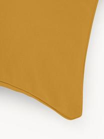 Flanellen kussenhoes Biba, Weeftechniek: flanel, Mosterdgeel, B 60 x L 70 cm