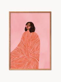 Poster The Woman With the Swirls, Carta

Questo prodotto è realizzato con legno di provenienza sostenibile e certificato FSC®, Tonalità rosa, corallo, Larg. 30 x Alt. 40 cm