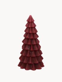 Sviečka Christmas Tree, V 20 cm, Parafínový vosk, Červená, Ø 10 x V 20 cm