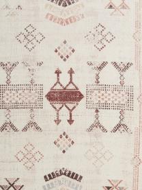 Bavlnený koberec so strapcami na konci Tanger, Krémová,terakotová