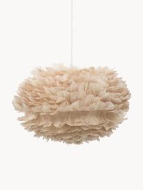 Suspension en plumes Eos, Beige clair, Ø 45 x haut. 30 cm