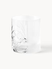 Waterglazen Intagli met reliëf, 6 stuks, Glas, Transparant, Ø 9 x H 9 cm, 280 ml