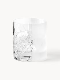Wassergläser Intagli mit Relief, 6 Stück, Glas, Transparent, Ø 9 x H 9 cm, 280 ml