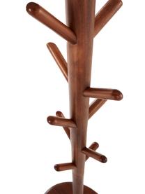 Věšák z borovicového dřeva Eddison, Borovicové dřevo, Borovicové dřevo, tmavě lakované, Ø 39 cm, V 150 cm