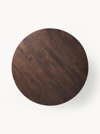 Table ronde en bois de manguier Luca, tailles variées, Manguier, cadre doré, Ø 120 cm