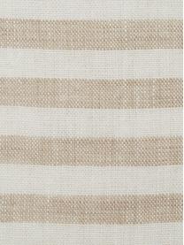 Manteles individuales de lino Solami, 2 uds., Lino, Beige, blanco, An 35 x L 45 cm