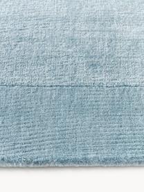 Běhoun s nízkým vlasem Kari, 100 % polyester, certifikace GRS, Odstíny modré, Š 80 cm, D 250 cm