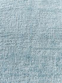 Tapis à poils ras Kari, 100 % polyester, certifié GRS, Tons bleus, larg. 80 x long. 250 cm