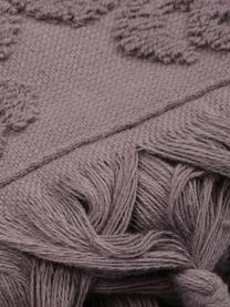 Badvorleger Victoria mit Paisley-Muster, 100% Baumwolle, Steingrau, 50 x 70 cm