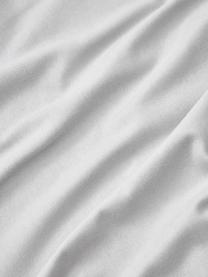 Funda nórdica de franela Biba, Gris claro, Cama 150/160 cm (240 x 220 cm)