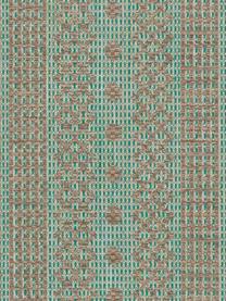 In- & outdoor vloerkleed Sidon met grafisch patroon, 100% polypropyleen, Groen, taupe, B 200 x L 290 cm (maat L)
