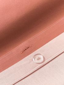 Katoenen kussenhoes Harvey, Weeftechniek: renforcé Draaddichtheid 1, Rood, roze, B 60 x L 70 cm