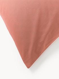 Katoenen kussenhoes Harvey, Weeftechniek: renforcé Draaddichtheid 1, Rood, roze, B 60 x L 70 cm