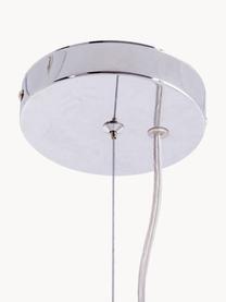 Lámpara de techo Explosion, Anclaje: metal cromado, Cable: plástico, Cromo, transparente, iridiscente, Ø 65