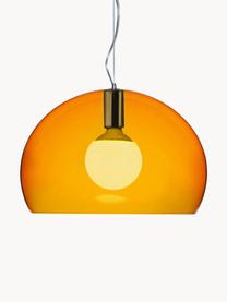 Lampa wisząca FL/Y, Pomarańczowy, transparentny, Ø 38 x W 28 cm