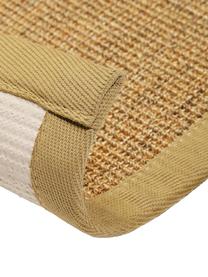 Sisal vloerkleed Leonie in beige, Bovenzijde: 100% sisal vezels, Onderzijde: latex, Beige, B 300 x L 400 cm (Maat XL)