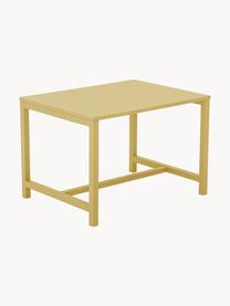 Kindertisch Rese, Mitteldichte Holzfaserplatte (MDF), Gummibaumholz, Gummibaumholz, ocker lackiert, B 73 x T 55 cm