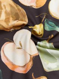 Copricuscino dal design Candice Gray Fruits, 100% cotone certificato GOTS, Multicolore, Larg. 45 x Lung. 45 cm