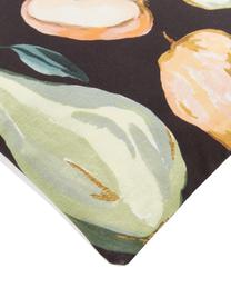 Copricuscino dal design Candice Gray Fruits, 100% cotone certificato GOTS, Multicolore, Larg. 45 x Lung. 45 cm