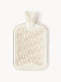 Termofor Rubber Bottle, 100 % guma, Lomená biela, Š 20 x D 32 cm