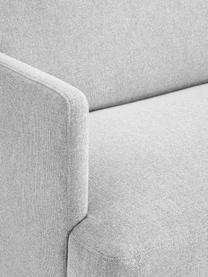 Ecksofa Fluente, Bezug: 100 % Polyester Der strap, Gestell: Massives Kiefernholz, Bir, Webstoff Hellgrau, B 221 x T 200 cm, Eckteil links