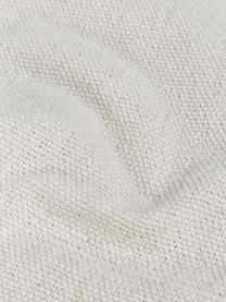 Funda de cojín de algodón reciclado Relax, 100% algodón con certificado GRS, Gris, blanco crema, An 30 x L 60 cm