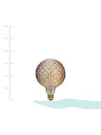 Lampadina a LED XL Soft Glow (E27/ 2,2Watt), Paralume: Vetro, Base lampadina: ottone, Ambra, Ø 13 x Alt. 18 cm