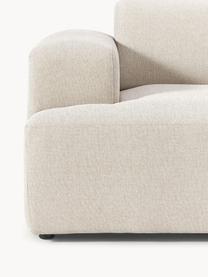 Sofa Melva (2-Sitzer), Bezug: 100 % Polyester Der strap, Gestell: Massives Kiefern- und Fic, Füße: Kunststoff, Webstoff Hellbeige, B 198 x T 101 cm