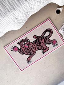 Ručně tkaný vlněný koberec růžová Tiger, 100 % vlna

V prvních týdnech používání vlněných koberců se může objevit charakteristický jev uvolňování vláken, který po několika týdnech používání ustane., Světle béžová, světle hnědá, červená, Š 52 cm, D 90 cm (velikost XXS)