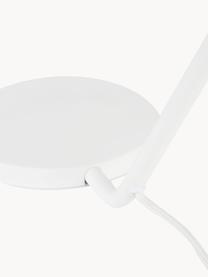 Grande lampe de bureau blanche Neron, Blanc, larg. 57 x haut. 56 cm