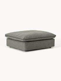 Pouf Felix, Tissu anthracite, larg. 100 x prof. 110 cm