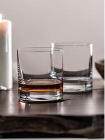 Kristall-Whiskygläser Tavoro, 4 Stück, Tritan-Kristallglas, Transparent, Ø 9 x H 10 cm, 420 ml