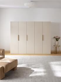 Modularer Drehtürenschrank Simone, 250 cm Breite, mehrere Varianten, Korpus: Spanplatte, melaminbeschi, Holz, Hellbeige, Basic Interior, B 250 x H 200 cm