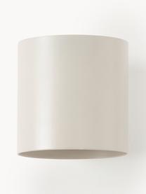 Aplique pequeño Roda, Pantalla: hierro con pintura en pol, Anclaje: hierro con pintura en pol, Beige claro, An 10 x Al 10 cm