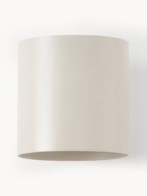 Kleine wandlamp Roda, Lichtbeige, B 10 x H 10 cm