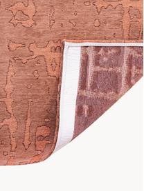 Tapis texturé Perriers, 100 % polyester, Terracotta, larg. 80 x long. 150 cm (taille XS)