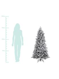 Albero di Natale artificiale Snowdown, Verde scuro, Ø 102 x Alt. 155 cm