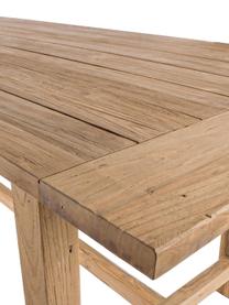 Mesa de comedor para exterior de madera de teca Nairobi, 200 x 100 cm, Madera de teca reciclada, Teca, An 200 x F 100 cm