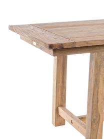 Mesa de comedor para exterior de madera de teca Nairobi, 200 x 100 cm, Madera de teca reciclada, Teca, An 200 x F 100 cm