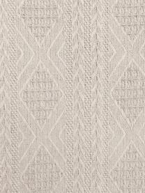 Narzuta Chicago, 100% bawełna, Beżowy, odcienie kości słoniowej, S 180 x D 260 cm